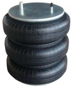 ガスに満ちた衝撃吸収材が付いている 70mm-1000mm Rubber+Metal イヴェコのトラックの空気ばね